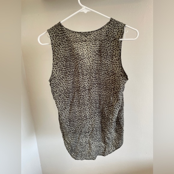 Rails Rose Lynx Print Wrap Tank Tan/Brown (XSmall) - Picture 6 of 9